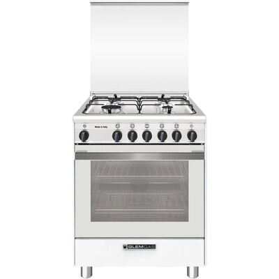 Glem Gas SA664VWH - Bianco - Cucina Autonoma Glem Gas SA664VWH - Bianco - Cucina Autonoma
