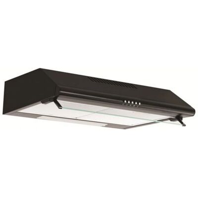 Glem Gas - GHC620BK - 60 cm - Noir - Hotte aspirante Glem Gas - GHC620BK - 60 cm - Noir - Hotte aspirante