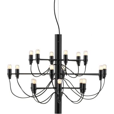 Flos - Modell 2097/18 Lysekrone - Svart matt Flos - Modell 2097/18 Lysekrone - Svart matt