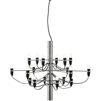 Flos Gino Sarfatti 2097/18 Sølv Taklampe - Hengelamp Flos Gino Sarfatti 2097/18 Sølv Taklampe - Hengelamp