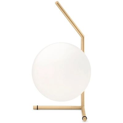 Lampe de table Flos IC - Or - Verre soufflé - Designer Michael Anastassiades - Publicité Lampe de table Flos IC - Or - Verre soufflé - Designer Michael Anastassiades - Publicité