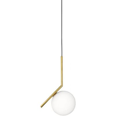 Flos IC Lights Petite Suspension - Or - Designer Michael Anastassiades Flos IC Lights Petite Suspension - Or - Designer Michael Anastassiades