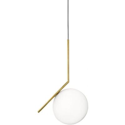 Flos - Modello IC - Lampada sospensione in ottone - Designer Michael Anastassiades Flos - Modello IC - Lampada sospensione in ottone - Designer Michael Anastassiades