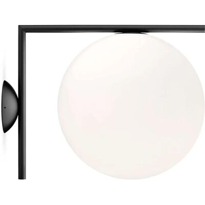 Flos - Applique IC C/W2 - Nero - Stile Art Deco Flos - Applique IC C/W2 - Nero - Stile Art Deco
