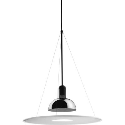 Luminaire suspendu Flos - Réglable, E27, Chrome - 60x73cm Luminaire suspendu Flos - Réglable, E27, Chrome - 60x73cm