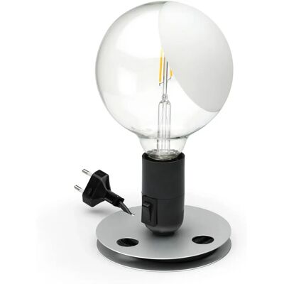 Flos - Lampada da tavolo Lampadina - Nero - Bakelite - Designer Achille Castiglioni Flos - Lampada da tavolo Lampadina - Nero - Bakelite - Designer Achille Castiglioni
