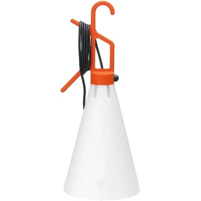 Flos Mayday - Lampada multifunzionale in polipropilene arancione - Illuminazione, lavoro, decorazione Flos Mayday - Lampada multifunzionale in polipropilene arancione - Illuminazione, lavoro, decorazione