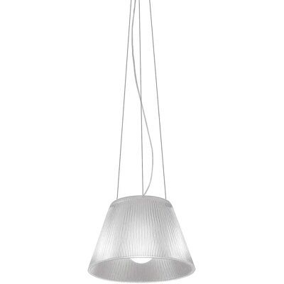 Lampada a sospensione Flos Romeo Moon S1 - Vetro Blu Lampada a sospensione Flos Romeo Moon S1 - Vetro Blu