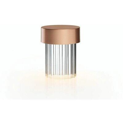 Lampe sans fil rechargeable Last Order - Transparent - Métal - Designer Michael Anastassiades Lampe sans fil rechargeable Last Order - Transparent - Métal - Designer Michael Anastassiades