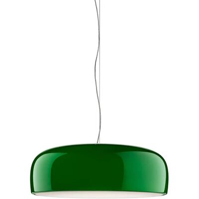 Luce pendente Flos Smithfield - 60cm Verde - Alluminio - Designer Jasper Morrison Luce pendente Flos Smithfield - 60cm Verde - Alluminio - Designer Jasper Morrison