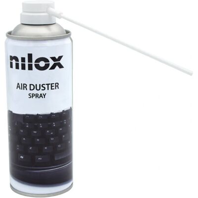 Nilox NXA02061-1 400ml Spray de Ar Comprimido - Limpeza de Eletrônicos Nilox NXA02061-1 400ml Spray de Ar Comprimido - Limpeza de Eletrônicos