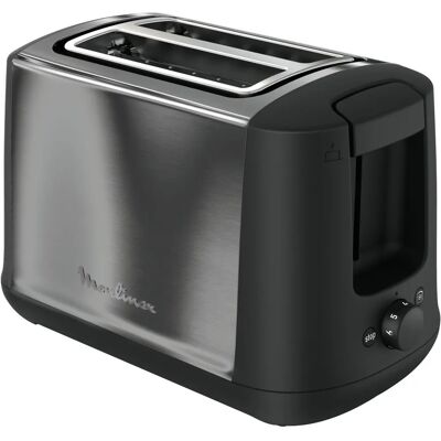 Moulinex LT3408K - Nero Inox - Toaster Moulinex LT3408K - Nero Inox - Toaster
