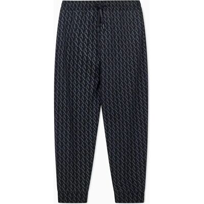 Armani Exchange XM001226AF11847FC026 Czarne spodnie dresowe - Tracksuit bottoms Armani Exchange XM001226AF11847FC026 Czarne spodnie dresowe - Tracksuit bottoms