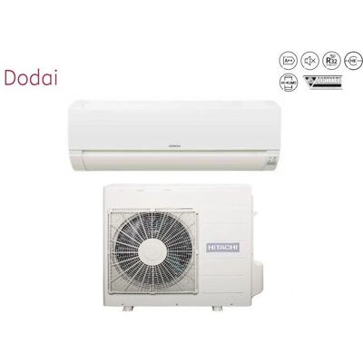 Hitachi RAK-25REF Climatizzatore 9000 Btu Frost Wash Wi-Fi Hitachi RAK-25REF Climatizzatore 9000 Btu Frost Wash Wi-Fi