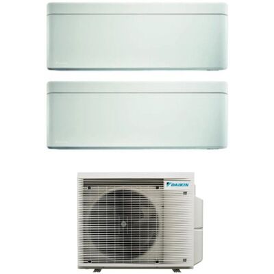 Daikin - Aire acondicionado elegante blanco dual split inverter 5+12 Daikin - Aire acondicionado elegante blanco dual split inverter 5+12