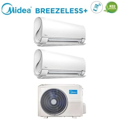 Midea M2OD-18HFN8-Q - Dual Split Inverter BreezeleSS+ - Wi-Fi integriert Midea M2OD-18HFN8-Q - Dual Split Inverter BreezeleSS+ - Wi-Fi integriert