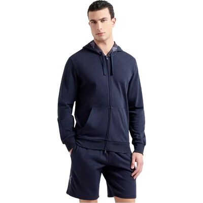 Emporio Armani Eagle Blau Sweatshirt - Herenkleding Emporio Armani Eagle Blau Sweatshirt - Herenkleding