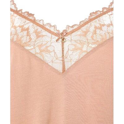 Emporio Armani Pigiama in Pizzo Beige - Pigiami Emporio Armani Pigiama in Pizzo Beige - Pigiami