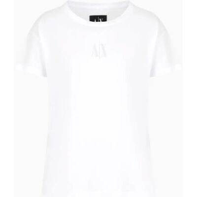 Armani Exchange XW000830AF10356U0002 T-shirt z krótkim rękawem biały - T-shirt Armani Exchange XW000830AF10356U0002 T-shirt z krótkim rękawem biały - T-shirt