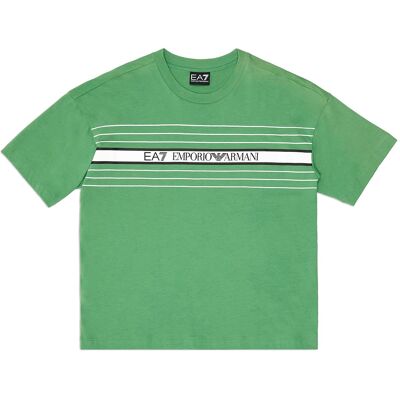EA7 Model 7B000069 AF10378 Zielony Casual T-shirt - T-shirt EA7 Model 7B000069 AF10378 Zielony Casual T-shirt - T-shirt