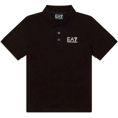 EA7 Jungen Kurzarm-Poloshirt - Casual Baumwolle EA7 Jungen Kurzarm-Poloshirt - Casual Baumwolle