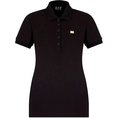 Polo EA7 Logo Baumwoll-T-Shirt - Modernes Design Polo EA7 Logo Baumwoll-T-Shirt - Modernes Design
