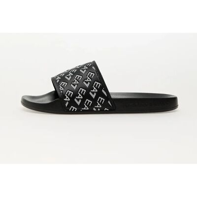 EA7 Emporio Armani Sport Aquatique Espadrilles - Water Sport All Over Slipper - Publicité EA7 Emporio Armani Sport Aquatique Espadrilles - Water Sport All Over Slipper - Publicité