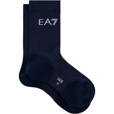 EA7 Unisex 245022_CC999 Marineblau Baumwollmischung Socken - Socken EA7 Unisex 245022_CC999 Marineblau Baumwollmischung Socken - Socken