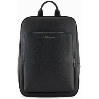 Mochila casual de poliéster negra Armani Exchange - Mochila Mochila casual de poliéster negra Armani Exchange - Mochila