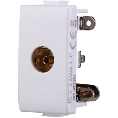 ETTROIT - Modulo presa antenna TV - Compatibile BTicino Matix ETTROIT - Modulo presa antenna TV - Compatibile BTicino Matix