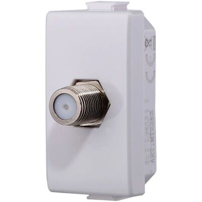 ETTROIT Modello MT2252 Presa TV Satellitare - Bianco ETTROIT Modello MT2252 Presa TV Satellitare - Bianco