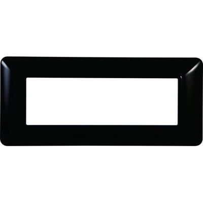 ETTROIT - Placca interruttori - Nero - 6 moduli ETTROIT - Placca interruttori - Nero - 6 moduli