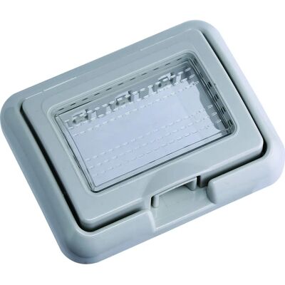 Ettroit Weiße LED Wandleuchte - 6000K, 3 Module, IP20, Bticino Ettroit Weiße LED Wandleuchte - 6000K, 3 Module, IP20, Bticino