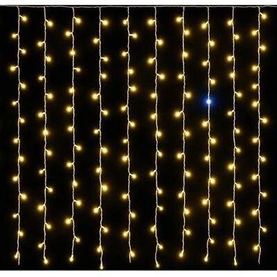 ETTROIT Luci da Esterno - 200 LED Bianco Caldo 5m x 0,5m IP65 ETTROIT Luci da Esterno - 200 LED Bianco Caldo 5m x 0,5m IP65