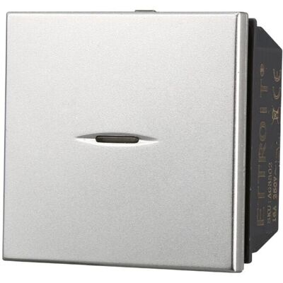 ETTROIT AG3202 Interrupteur Unipolaire 2P 16A Série Moon - Publicité ETTROIT AG3202 Interrupteur Unipolaire 2P 16A Série Moon - Publicité