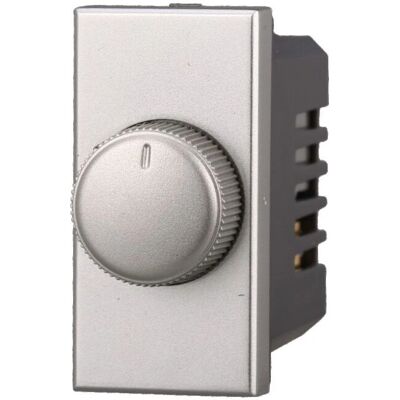 Interrupteur variateur ETTROIT AG1301 - Série moon - 220V 100-1000W - Gris - Publicité Interrupteur variateur ETTROIT AG1301 - Série moon - 220V 100-1000W - Gris - Publicité