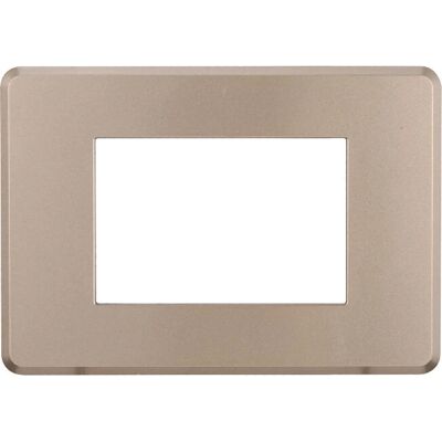 ETTROIT Moon Bronze - Placca, 3 Moduli, Design Sottile ETTROIT Moon Bronze - Placca, 3 Moduli, Design Sottile