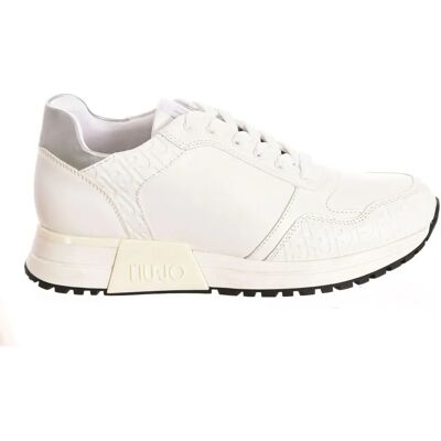 Liu Jo Alicia 505 Witte Sneakers - Platte vetersluiting - Sneakers Liu Jo Alicia 505 Witte Sneakers - Platte vetersluiting - Sneakers