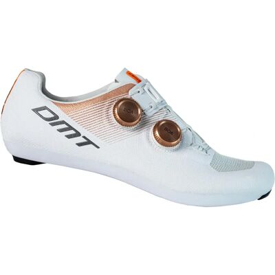 DMT KR0 EVO Brancos Marrons Tênis - Sapatos de ciclismo DMT KR0 EVO Brancos Marrons Tênis - Sapatos de ciclismo