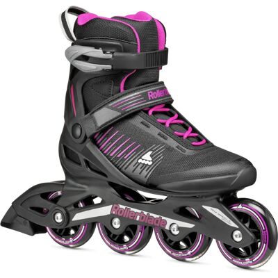 Rollerblade Zetrablade Inlineskates - Schwarz Rosa - Freizeit Rollerblade Zetrablade Inlineskates - Schwarz Rosa - Freizeit