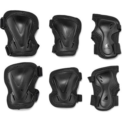 Ensemble de protection Evo Pro Gear 3 pièces - Sécurité roller - Publicité Ensemble de protection Evo Pro Gear 3 pièces - Sécurité roller - Publicité