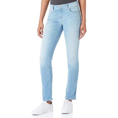 Replay - Faaby Slim Fit Blue Jeans - Women Replay - Faaby Slim Fit Blue Jeans - Women