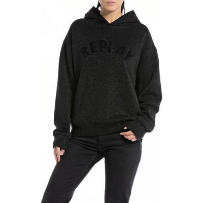 Replay W3637g.000.22672 XS Donna Felpa - Felpa Replay W3637g.000.22672 XS Donna Felpa - Felpa