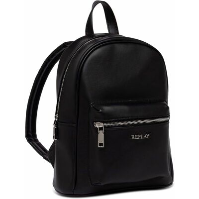 Zaino Mini Nero Replay - Spallacci Regolabili - Borsa Donna Zaino Mini Nero Replay - Spallacci Regolabili - Borsa Donna