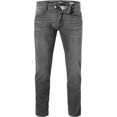 Replay Slim Fit Schwarz/Grau Denim Jeans M914Y 51A 624 097 - Jeans Replay Slim Fit Schwarz/Grau Denim Jeans M914Y 51A 624 097 - Jeans