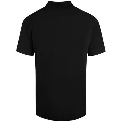 Cavalli Class Bold Logo Schwarzes Poloshirt - Polo Shirt Cavalli Class Bold Logo Schwarzes Poloshirt - Polo Shirt