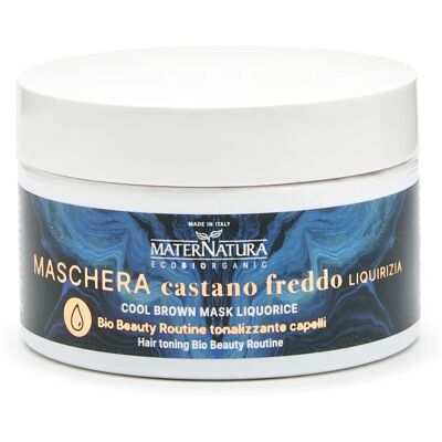 Maternatura Maschera Tonalizzante Capelli Castano Freddo - Liquirizia Maternatura Maschera Tonalizzante Capelli Castano Freddo - Liquirizia