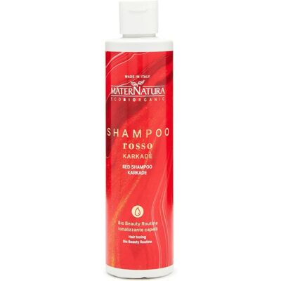 Maternatura Rosso Karkadè Shampoo - Hair Toner for Red Tones Maternatura Rosso Karkadè Shampoo - Hair Toner for Red Tones