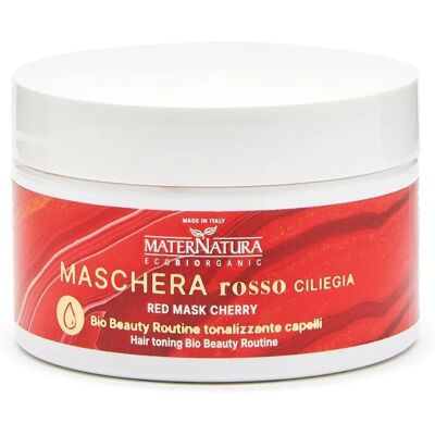 Maternatura Kirschrot Haarmaske - Haar Toner für Rotes & Kupferhaar Maternatura Kirschrot Haarmaske - Haar Toner für Rotes & Kupferhaar