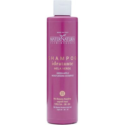 Maternatura Grøn Æble Fugtighedsbevarende Shampoo til Krøllet Hår Maternatura Grøn Æble Fugtighedsbevarende Shampoo til Krøllet Hår